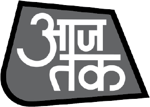 Aaj Tak Logo (B&W)